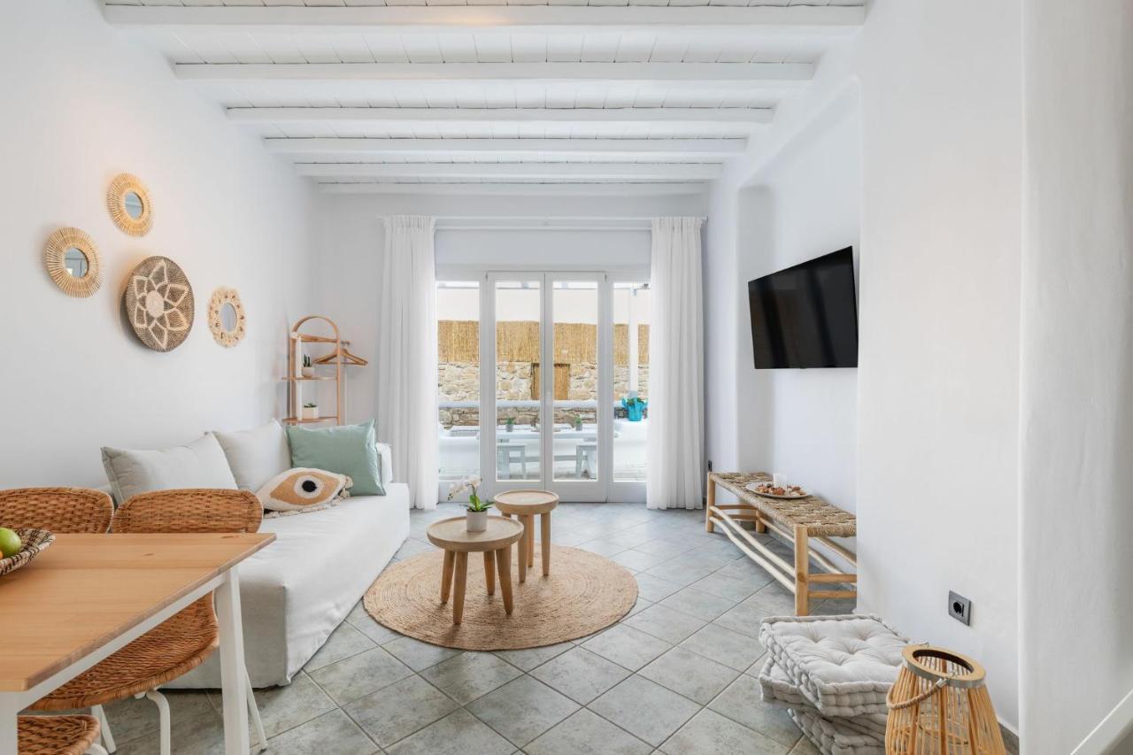 Ivi Mykonean Suites Mimoza Ornos Beach Eksteriør bilde